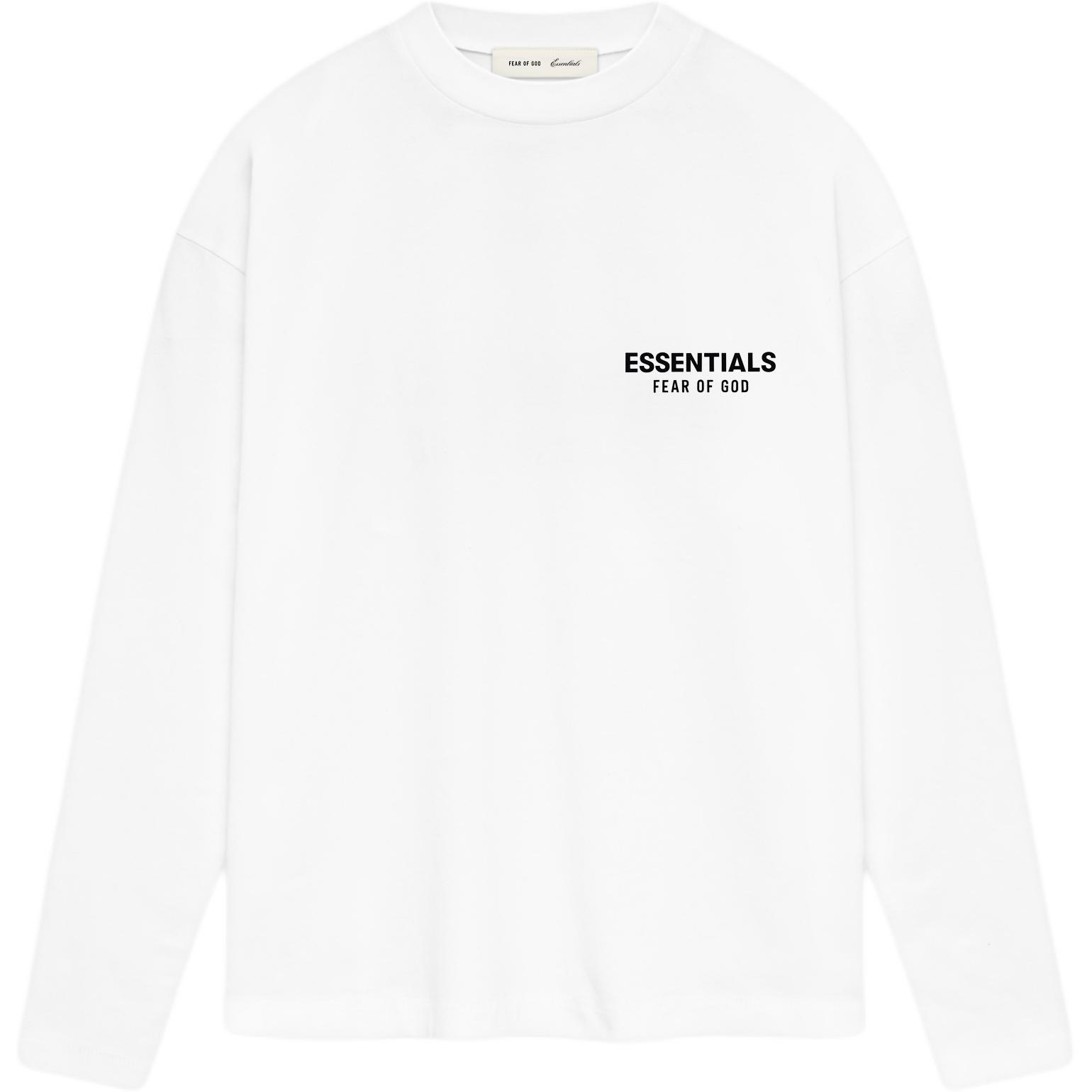 Fear Of God Essentials Classic Fit Long Sleeve T-Shirt Bright White Unisex Tops 125AS264183F 2XL
Fear Of God Essentials Classic Fit Long Sleeve T-Shirt Bright White Unisex Tops 125AS264183F 2XL