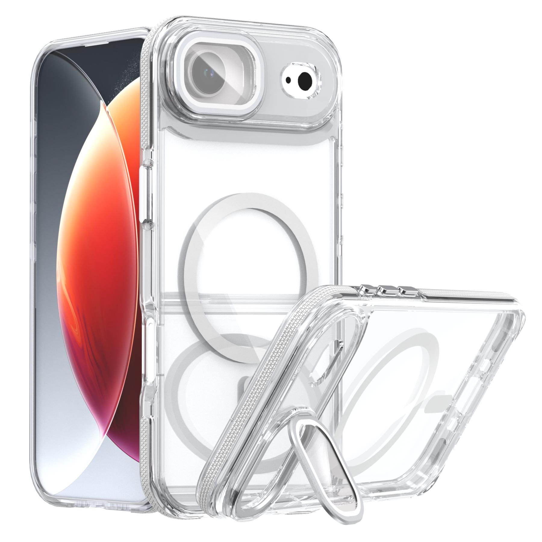 Для iPhone Air Магнітний Чохол TPU Акриловий Прозорий Задня Кришка Телефону з Захистом Камери Підставкою
Для iPhone Air Магнітний Чохол TPU Акриловий Прозорий Задня Кришка Телефону з Захистом Камери Підставкою