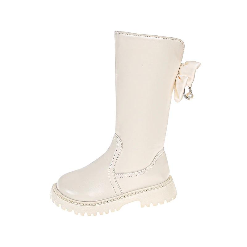 Children Princess Boots with Back Bows Kids Long Boots Soild Color Versatile Autumn Girls High Boots Round Toes 23 бежевый
Children Princess Boots with Back Bows Kids Long Boots Soild Color Versatile Autumn Girls High Boots Round Toes 23 бежевый