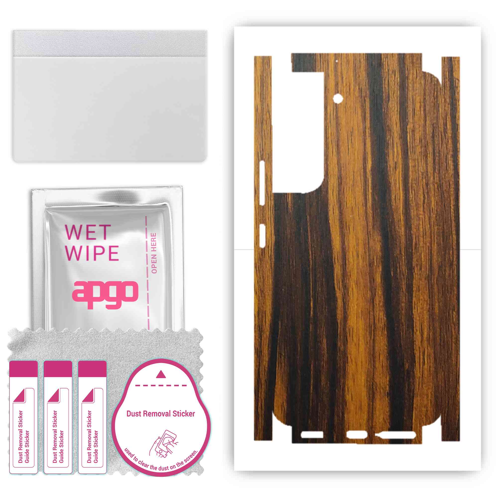 apgo Protective Skin Sticker for the back+sides compatible with Samsung Galaxy S22, Full Wrap Film, Foil, Vinyl - Pattern Tigerwood
apgo Protective Skin Sticker for the back+sides compatible with Samsung Galaxy S22, Full Wrap Film, Foil, Vinyl - Pattern Tigerwood