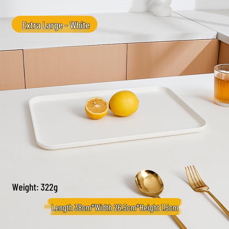 Large Rectangular Straw Serving Trays - White, 5-Pack
Large Rectangular Straw Serving Trays - White, 5-Pack