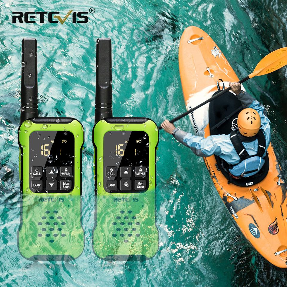 Walkie Talkie Водонепроницаемый IP67 Плавающая двусторонняя радиостанция 2 шт. В комплекте Pmr 446 Аккумуляторная батарея AA Рыбацкий каяк Rt649P
Walkie Talkie Водонепроницаемый IP67 Плавающая двусторонняя радиостанция 2 шт. В комплекте Pmr 446 Аккумуляторная батарея AA Рыбацкий каяк Rt649P