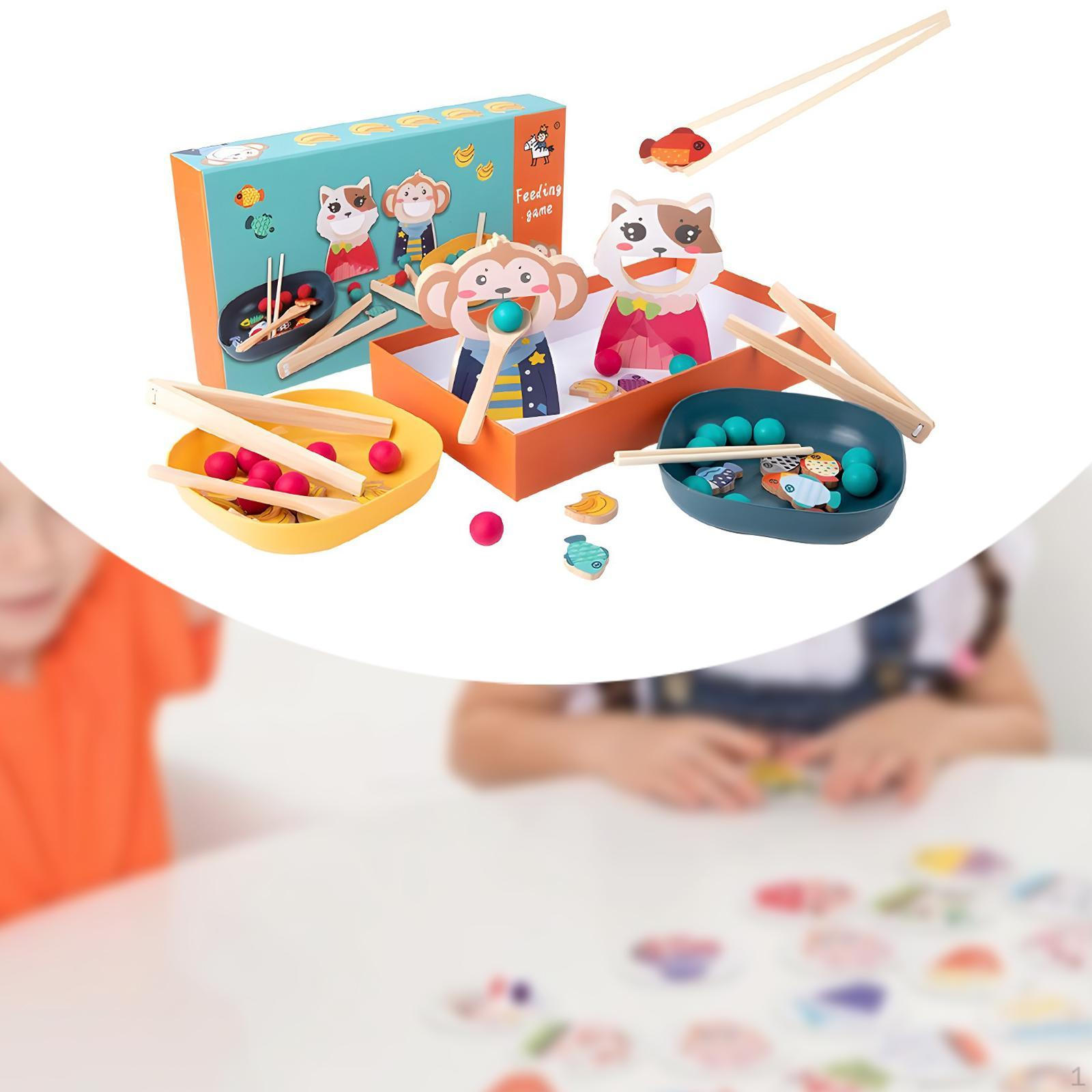 Wooden Feeding Toy Play Food Set for Kids Interaction with Chopsticks Spoons Pretend Game
Wooden Feeding Toy Play Food Set for Kids Interaction with Chopsticks Spoons Pretend Game
