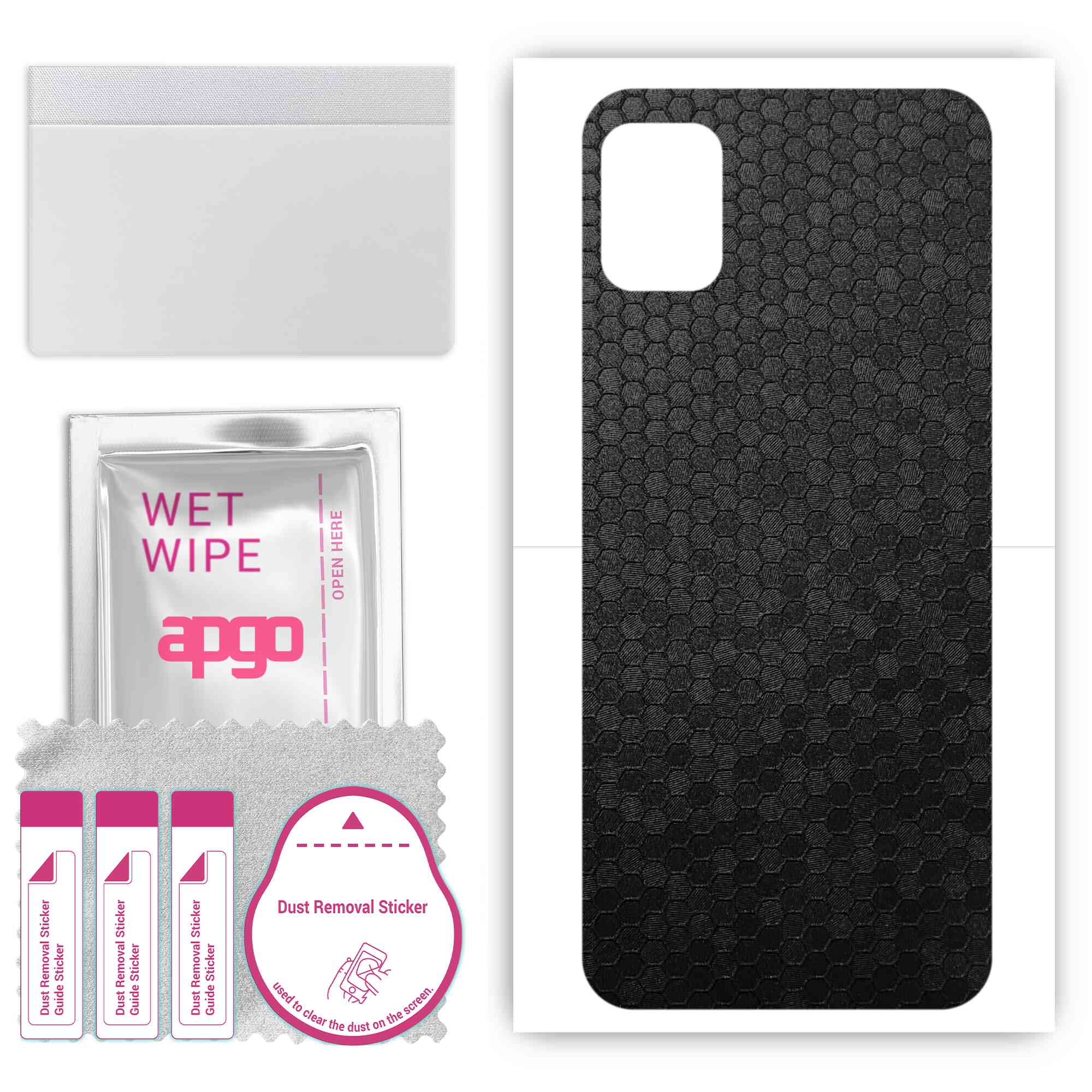 apgo Protective Skin Sticker for the back compatible with Nokia C02, Wrap Film, Foil, Vinyl - Pattern Black Honeycomb
apgo Protective Skin Sticker for the back compatible with Nokia C02, Wrap Film, Foil, Vinyl - Pattern Black Honeycomb