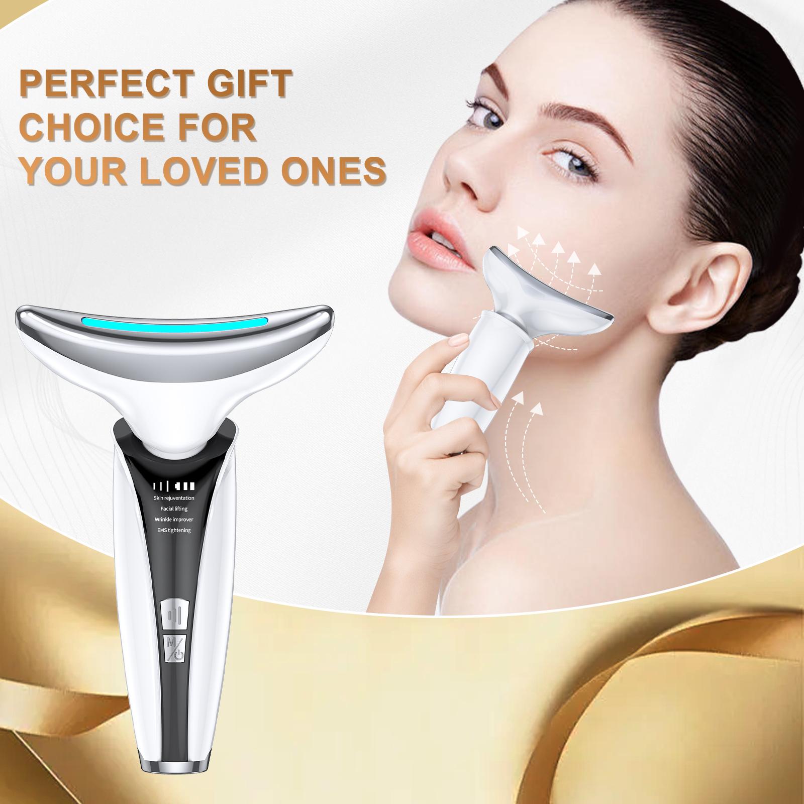 K318 EMS Neck Massager Face Lifting Wrinkle Removal Anti Aging Skin Care Beauty Device Type A
K318 EMS Neck Massager Face Lifting Wrinkle Removal Anti Aging Skin Care Beauty Device Type A