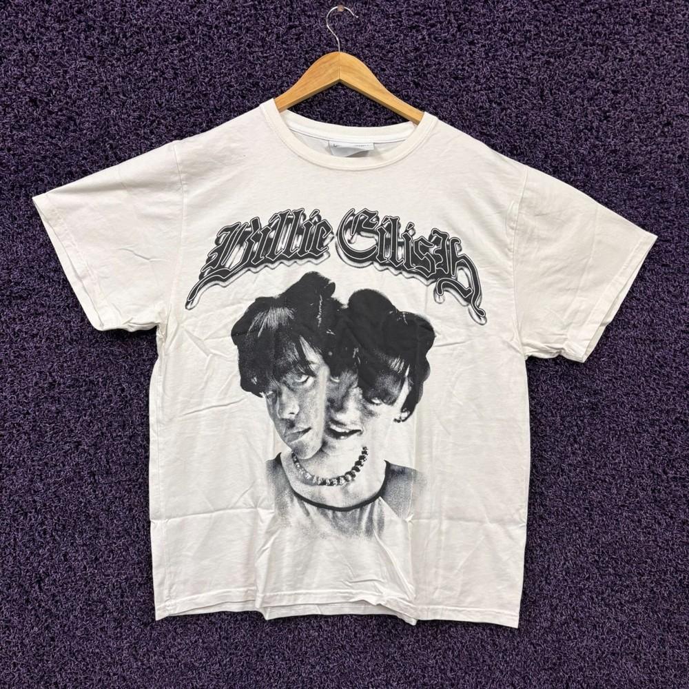 Billie Eilish Hit me Hard and Soft Popstar Two Faced TShirt Size Large Unisex T-Shirt XXXXL
Billie Eilish Hit me Hard and Soft Popstar Two Faced TShirt Size Large Unisex T-Shirt XXXXL