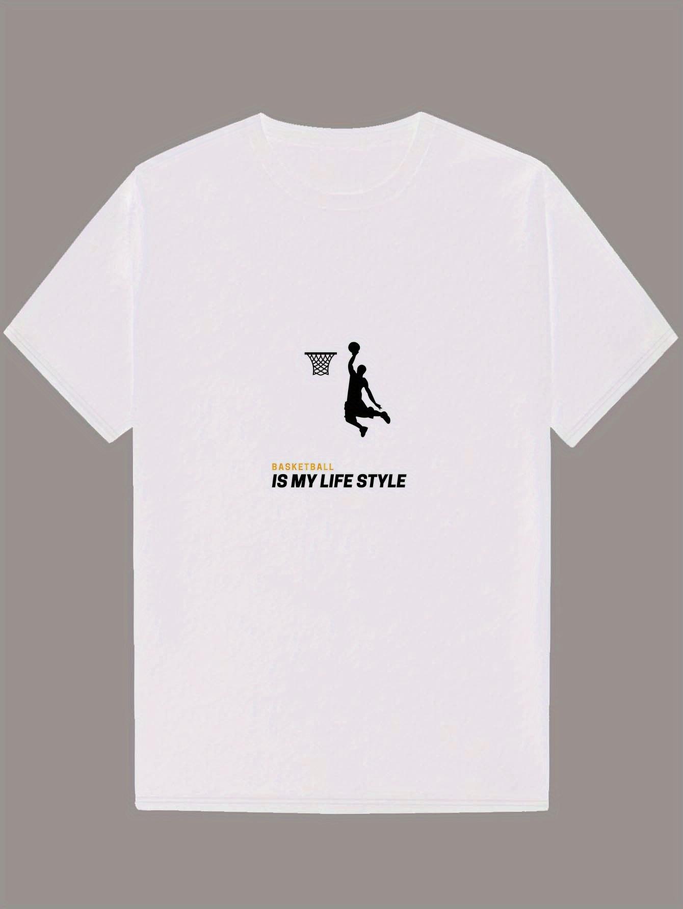 Casual Summer Graphic T-shirt - Basketball Player Design XXL
Casual Summer Graphic T-shirt - Basketball Player Design XXL