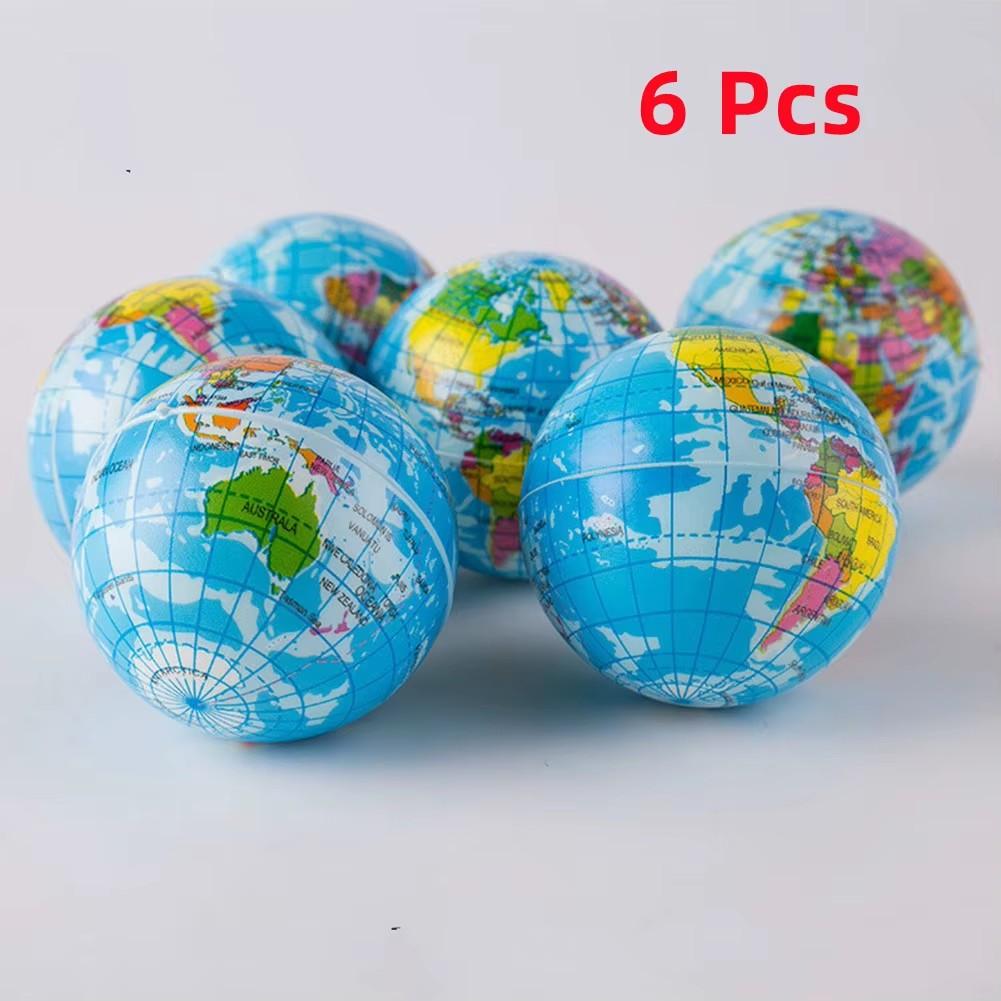 6/12pcs Earth Pattern Soft Foam Squeeze Balls Stress Relief Relax Toy Party Favors Pinata Fillers School Prizes Christmas Gifts
6/12pcs Earth Pattern Soft Foam Squeeze Balls Stress Relief Relax Toy Party Favors Pinata Fillers School Prizes Christmas Gifts