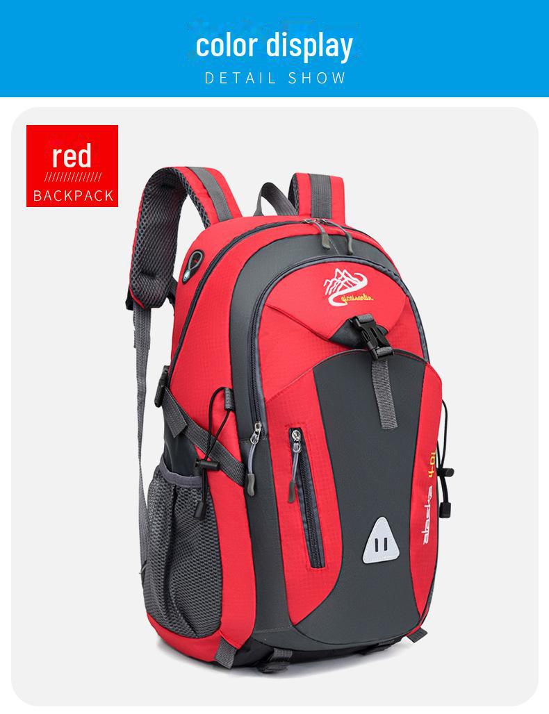 Унисекс большой емкости водонепроницаемый рюкзак для активного отдыха на открытом воздухе красный
Унисекс большой емкости водонепроницаемый рюкзак для активного отдыха на открытом воздухе красный