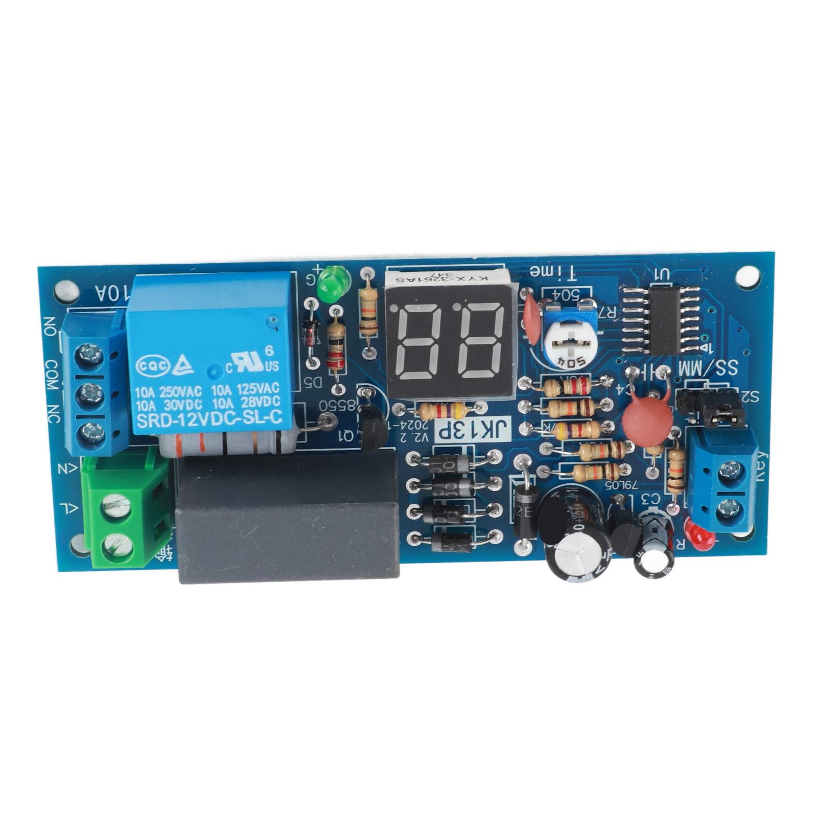 220V AC Delay Timer Relay Module 199 Seconds199 Minutes Time Range 
220V AC Delay Timer Relay Module 199 Seconds199 Minutes Time Range