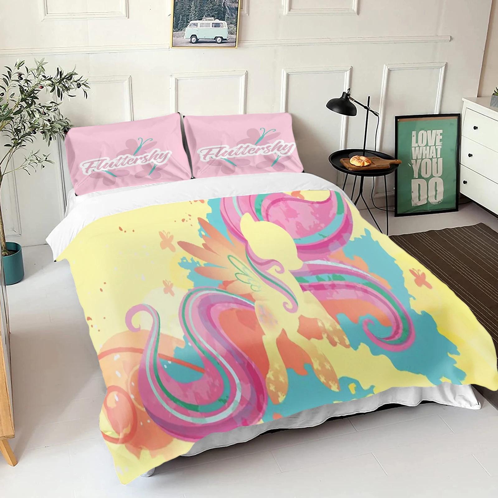 Мультфильм Мой Маленький Пони 3D Принт Пододеяльник Детский Постельный Комплект Модный Дизайн Набор из Трех Предметов 200 * 200 (3pc set)
Мультфильм Мой Маленький Пони 3D Принт Пододеяльник Детский Постельный Комплект Модный Дизайн Набор из Трех Предметов 200 * 200 (3pc set)