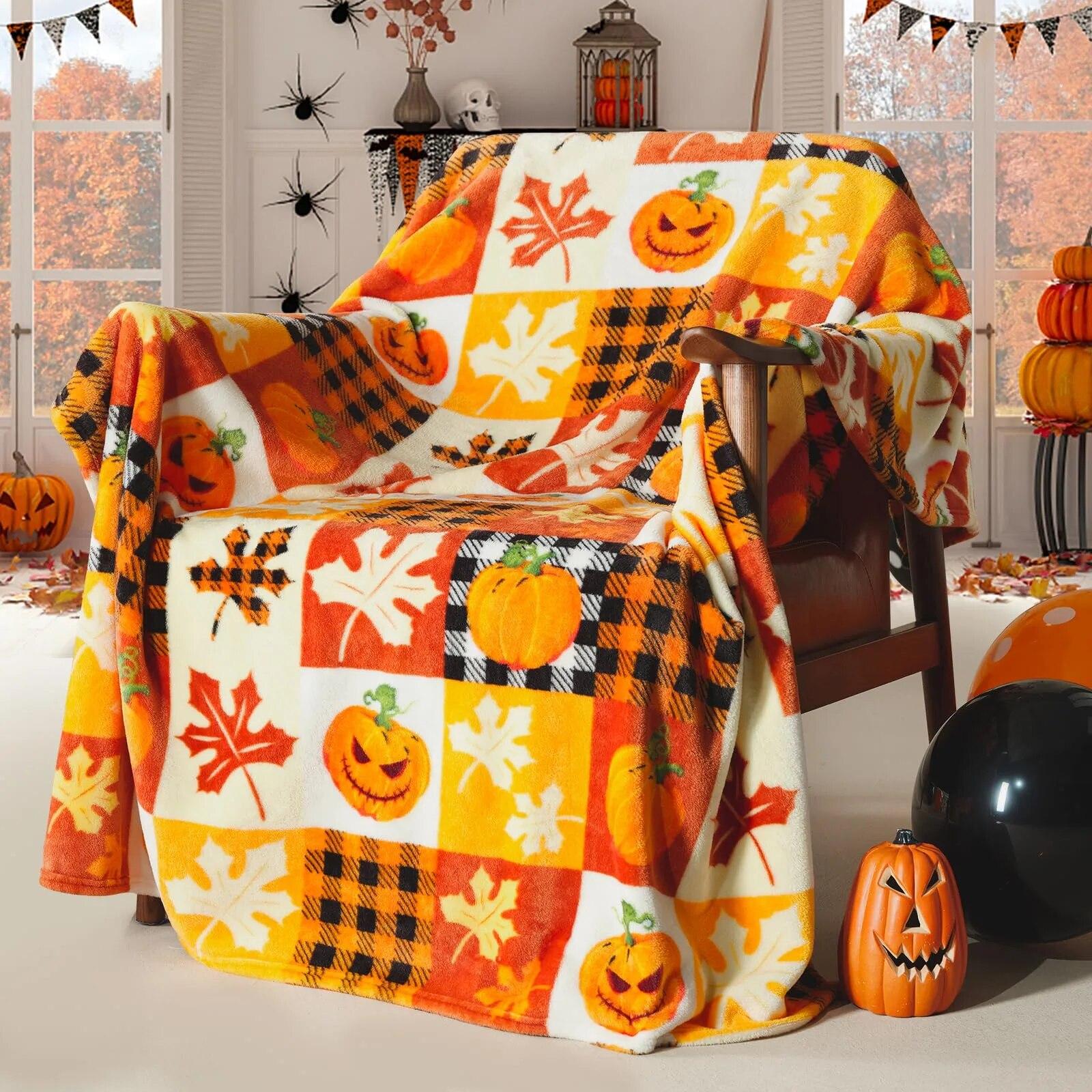 KACISSTY Happy Halloween одеяла осенний урожай тыквенные пледы одеяло с принтом кондиционер офисный сон портативные одеяла
KACISSTY Happy Halloween одеяла осенний урожай тыквенные пледы одеяло с принтом кондиционер офисный сон портативные одеяла