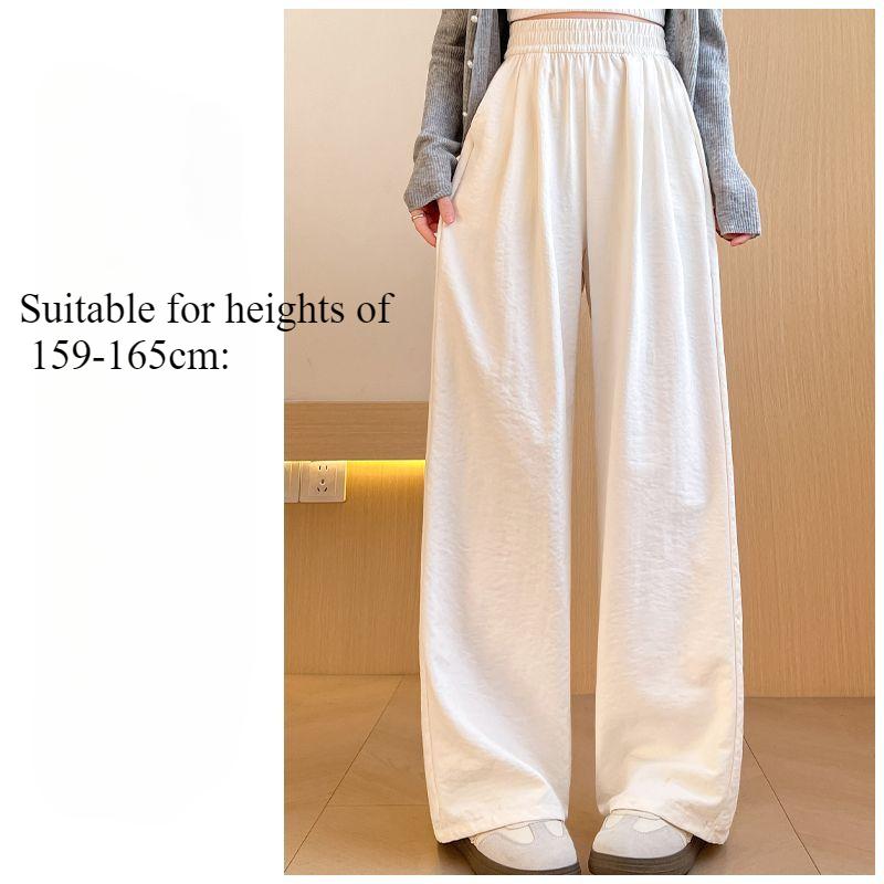 Lazy-Chic Spring Wide-Leg Pants for Women - High-Waisted Drapey Slimming Versatile Casual Trousers 2XL
Lazy-Chic Spring Wide-Leg Pants for Women - High-Waisted Drapey Slimming Versatile Casual Trousers 2XL