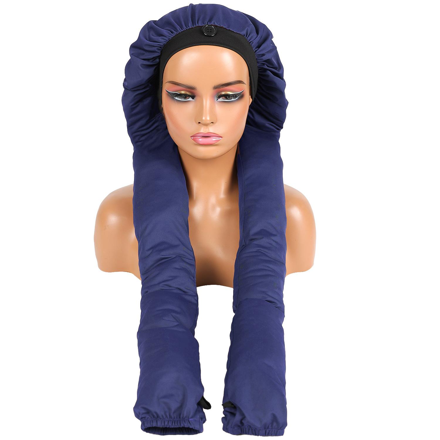 High-end High Elasticity Ice Women s Long Braid Braid Tied Hair Hat Bonnet Sleep Soft Long Satin Bonnet Styling Accessories синий
High-end High Elasticity Ice Women s Long Braid Braid Tied Hair Hat Bonnet Sleep Soft Long Satin Bonnet Styling Accessories синий