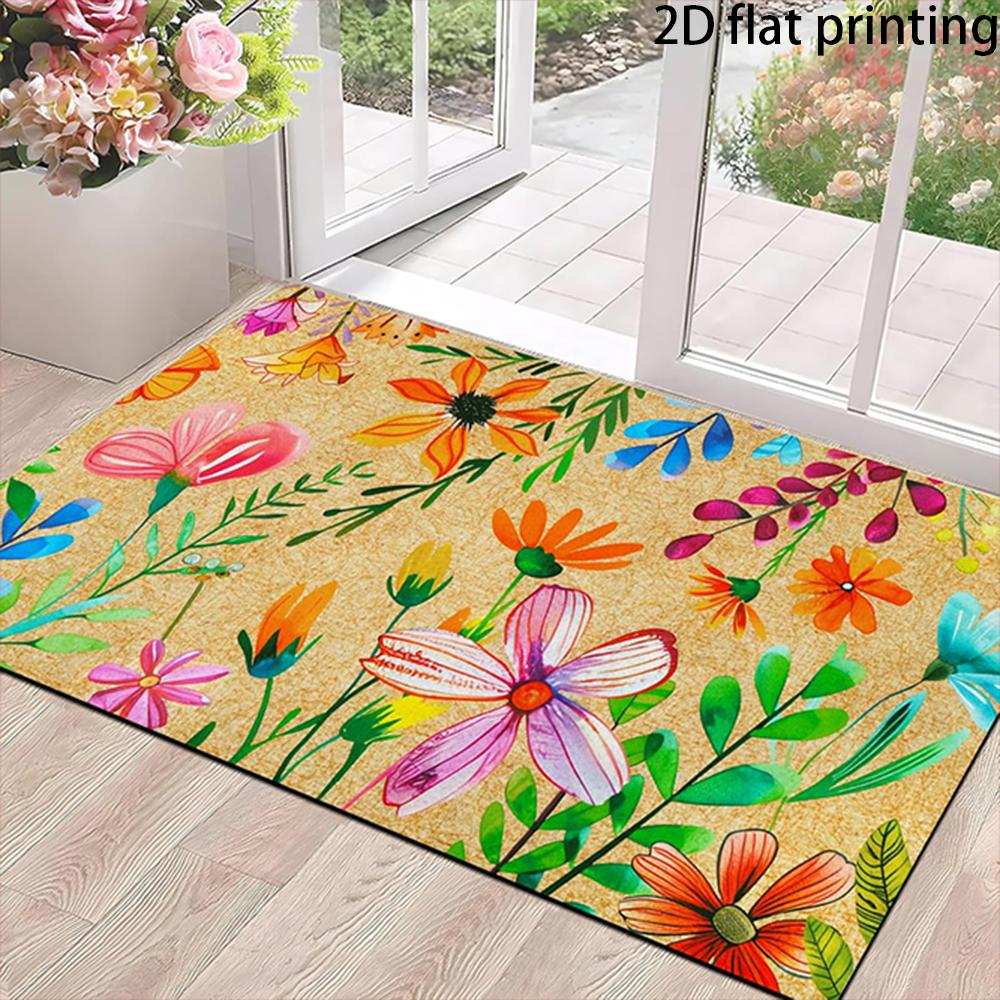 2D FLAT/1pc Floral Print Welcome Door Mats ,Suitable for indoor and outdoor doorways, door mats for decoration. 40cm x 60cm
2D FLAT/1pc Floral Print Welcome Door Mats ,Suitable for indoor and outdoor doorways, door mats for decoration. 40cm x 60cm