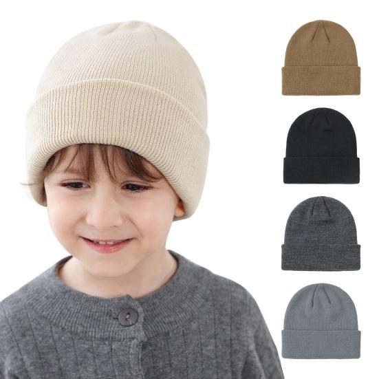 Kids Winter Hat Knitted Elastic Thick Warm Anti-slip Solid Color Soft No Brim Windproof Ear Protection Unisex Children Beanie Daily Cap
Kids Winter Hat Knitted Elastic Thick Warm Anti-slip Solid Color Soft No Brim Windproof Ear Protection Unisex Children Beanie Daily Cap