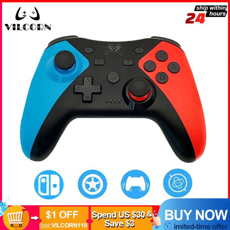 Bluetooth-совместимый турбо-геймпад для консоли Nintendo NS-Switch Oled, беспроводной USB-джойстик-переключатель, контроллер Pro
Bluetooth-совместимый турбо-геймпад для консоли Nintendo NS-Switch Oled, беспроводной USB-джойстик-переключатель, контроллер Pro