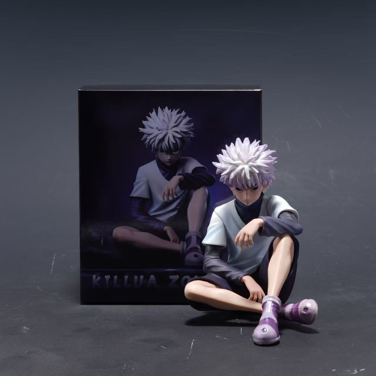 Мультяшна Фігурка Модель Аніме Hunter x Hunter Сидяча Поза Фігурка Кілуа Золдіка Гон Фрікс GK Статуя Модель Настільна Лялька Подарунок
Мультяшна Фігурка Модель Аніме Hunter x Hunter Сидяча Поза Фігурка Кілуа Золдіка Гон Фрікс GK Статуя Модель Настільна Лялька Подарунок