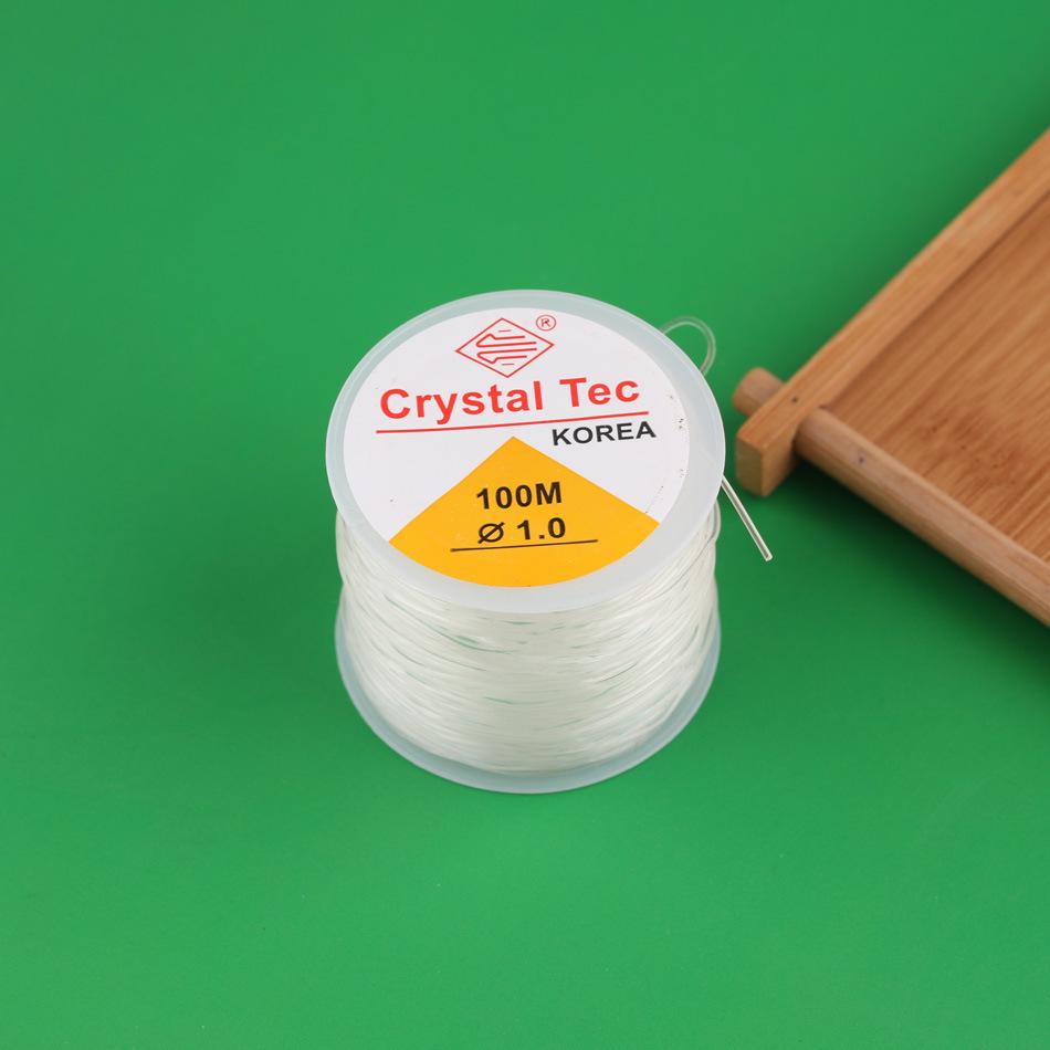 Clear Elastic Beading String for DIY Jewelry Making
Clear Elastic Beading String for DIY Jewelry Making