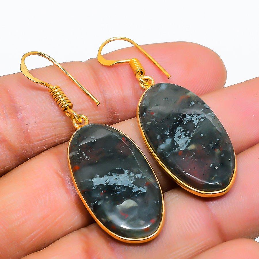 Boulder Opal Gemstone 925 Solid Sterling Silver Jewelry Earring 1.77 GK-5692
Boulder Opal Gemstone 925 Solid Sterling Silver Jewelry Earring 1.77 GK-5692