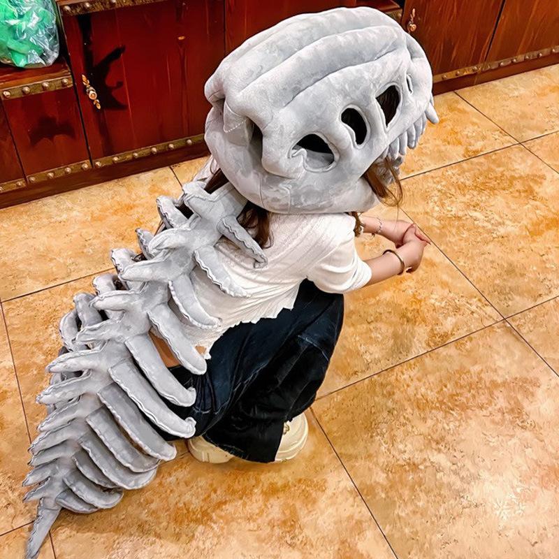 Non-Toxic Tk Popular Chinese Dinosaur Skeleton Headgear Plush Toys Hats Props Cosplay Children S Adult Dolls Birthday Gifts
Non-Toxic Tk Popular Chinese Dinosaur Skeleton Headgear Plush Toys Hats Props Cosplay Children S Adult Dolls Birthday Gifts