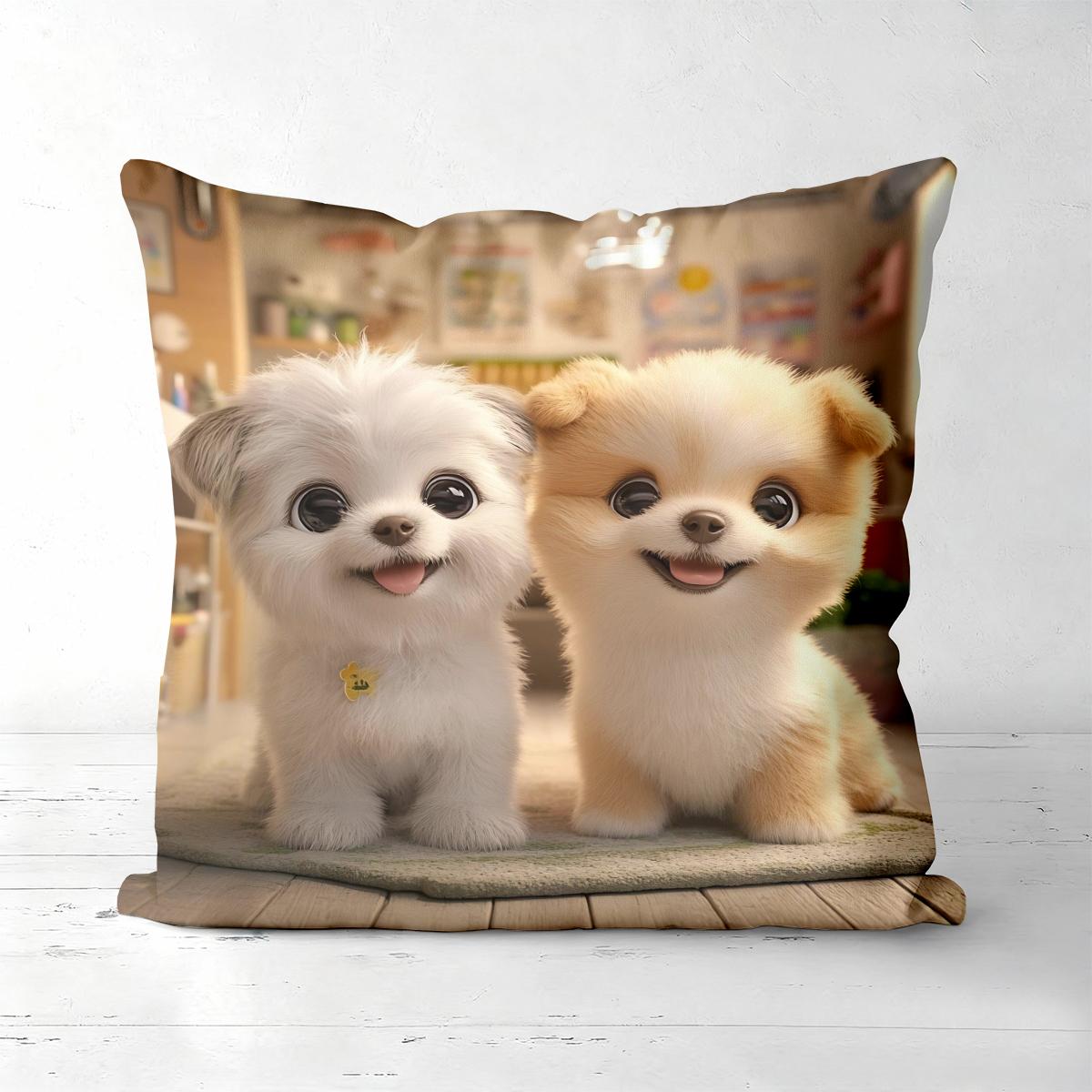 1 Pieces Cute Puppy Patterned Throw Pillow for Home Polyester pillowcase, sofa decorative cushion cov Headboard Pillow 45x45cm
1 Pieces Cute Puppy Patterned Throw Pillow for Home Polyester pillowcase, sofa decorative cushion cov Headboard Pillow 45x45cm