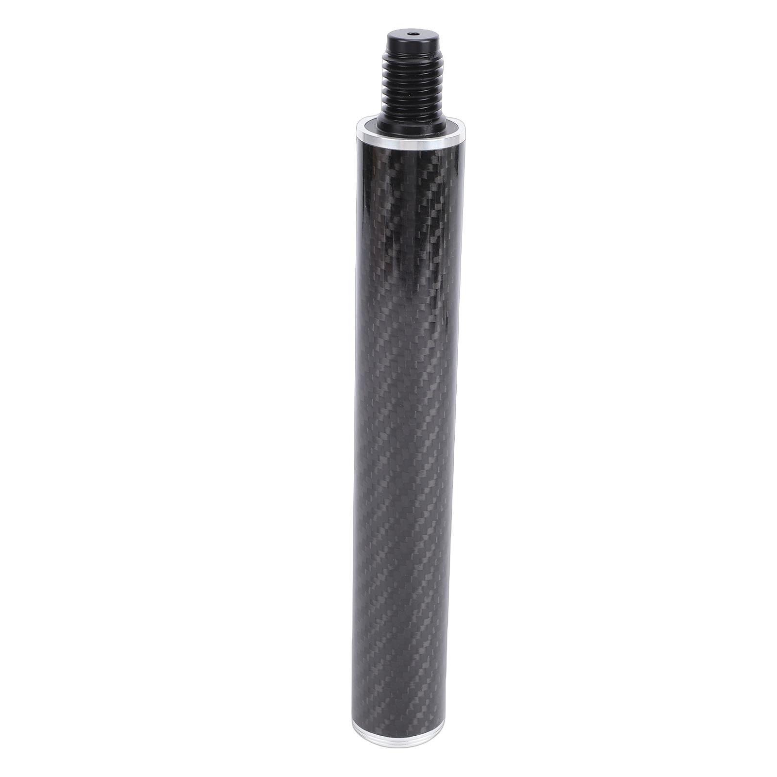 8 Inch Carbon Pool Cue Extension Aluminum Alloy Billiard Extension Cues with Rear Plug
8 Inch Carbon Pool Cue Extension Aluminum Alloy Billiard Extension Cues with Rear Plug
