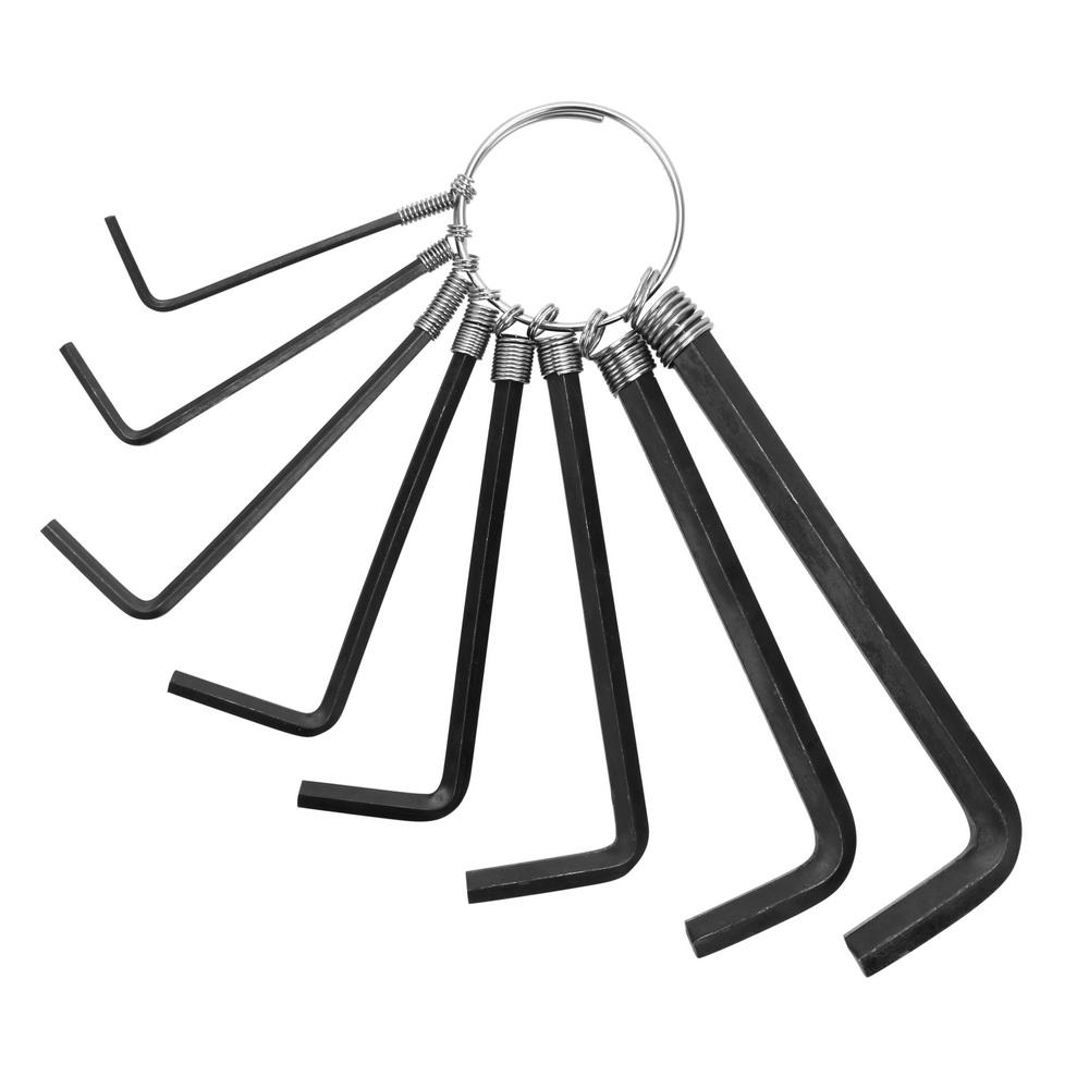 45 # steel Convenience Hexagon Hex End Hand Tool 8Pcs/Set Allen Key Wrench Bike Bicycle Repair Set Black
45 # steel Convenience Hexagon Hex End Hand Tool 8Pcs/Set Allen Key Wrench Bike Bicycle Repair Set Black