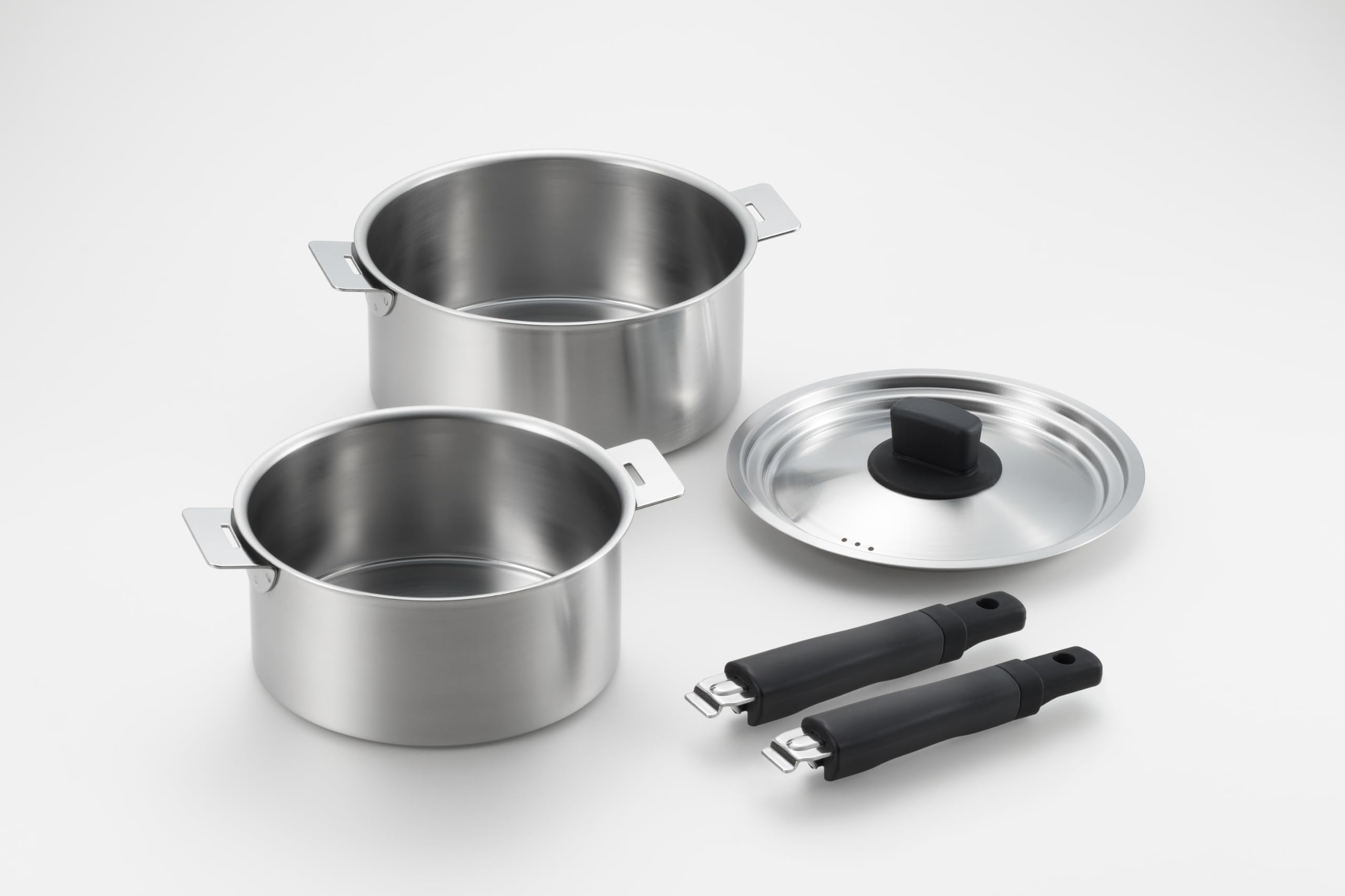 Набор кастрюль с отсоединяемой ручкой Maruyama Giken SOUEN 20 см 1 2 Специально для индукционных и газовых плит из нержавеющей стали Сделано из 5 предметов (Горшок 18 см, Горшок, Крышка двойного назначения,
Набор кастрюль с отсоединяемой ручкой Maruyama Giken SOUEN 20 см 1 2 Специально для индукционных и газовых плит из нержавеющей стали Сделано из 5 предметов (Горшок 18 см, Горшок, Крышка двойного назначения,