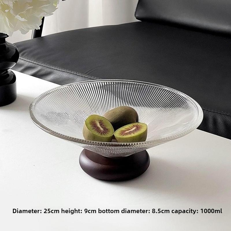 Modern Fruit Plate Large Capacity Glass Bowls Luxury Living Room Coffee Table Storage Bowl Simple Restaurant Storage Snack Plate
Modern Fruit Plate Large Capacity Glass Bowls Luxury Living Room Coffee Table Storage Bowl Simple Restaurant Storage Snack Plate
