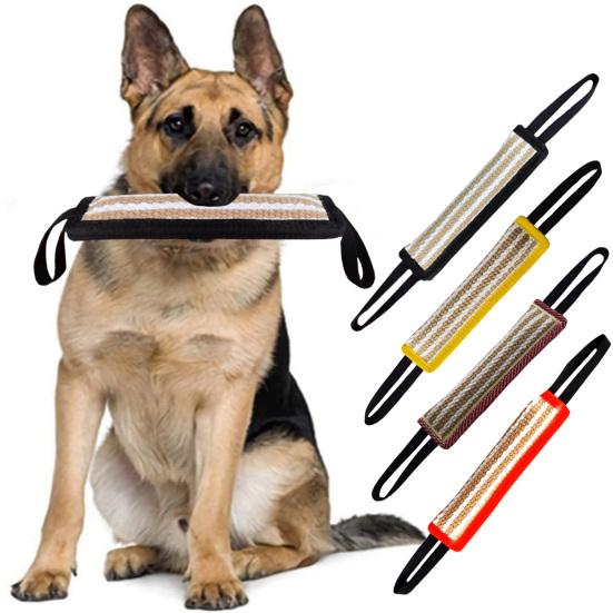 Dog Bite Toy Vertical Stripes Pattern Training Equipment Professional Puppy Jute Bite Stick Toy
Dog Bite Toy Vertical Stripes Pattern Training Equipment Professional Puppy Jute Bite Stick Toy