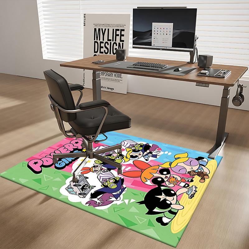 1pc Powerpuff Girls Anime Cartoon Design Office Chair Mat Non-Slip Carpet for Home Decor, Living Room, Bedroom, Game Room, Dormitory, Seasonal Gift, U 60cm by 90cm
1pc Powerpuff Girls Anime Cartoon Design Office Chair Mat Non-Slip Carpet for Home Decor, Living Room, Bedroom, Game Room, Dormitory, Seasonal Gift, U 60cm by 90cm