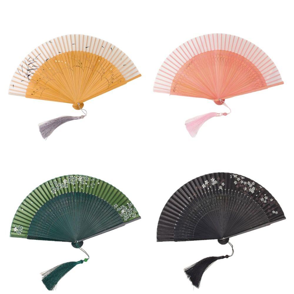 Classical Carved Bamboo Folding Fan Elegant Handheld Fan Tassel Folding Fan Birthday Party Style F
Classical Carved Bamboo Folding Fan Elegant Handheld Fan Tassel Folding Fan Birthday Party Style F