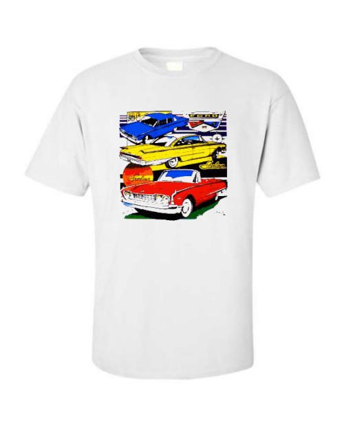 1960 Ford Galaxie Sunliner Starliner Classic Car T-shirt Single OR Double Print 4XL
1960 Ford Galaxie Sunliner Starliner Classic Car T-shirt Single OR Double Print 4XL