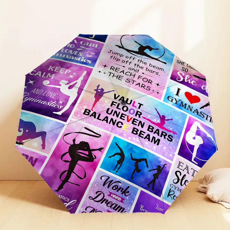 1pc Gymnastics Motivation Pattern Umbrella Design Automatic Opening and Closing Umbrella, High-quality Travel Umbrella, c1128090
1pc Gymnastics Motivation Pattern Umbrella Design Automatic Opening and Closing Umbrella, High-quality Travel Umbrella, c1128090