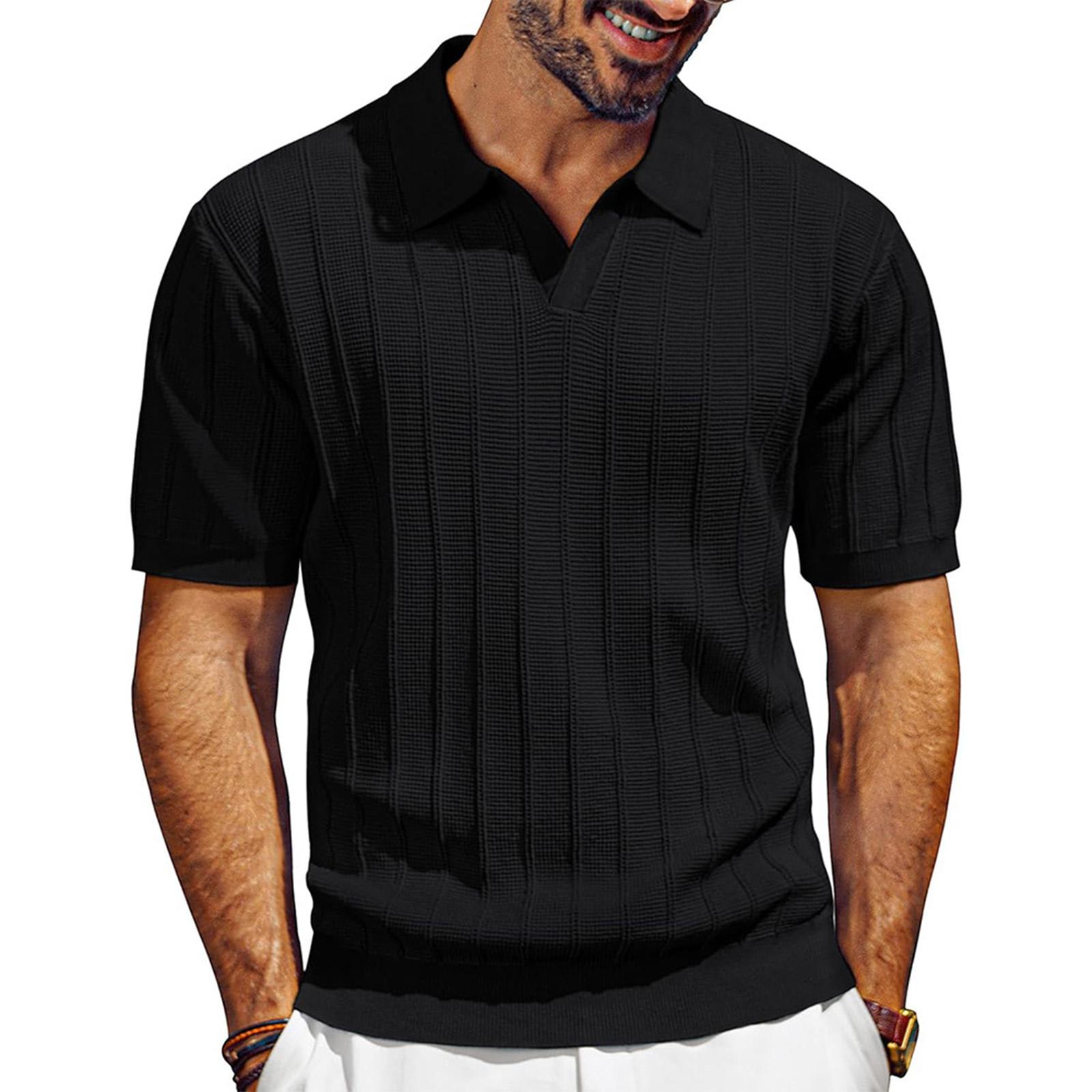 Men s Mesh Hollow Out Striped Knitted Short Sleeve T-Shirt L чёрный
Men s Mesh Hollow Out Striped Knitted Short Sleeve T-Shirt L чёрный