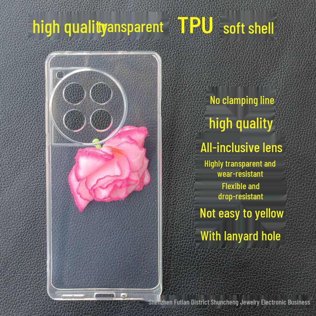 OnePlus ACE5 Clear TPU Case for OnePlus ACE3V, OnePlus 11, and OnePlus 13R OnePlus ACE Racing Edition
OnePlus ACE5 Clear TPU Case for OnePlus ACE3V, OnePlus 11, and OnePlus 13R OnePlus ACE Racing Edition