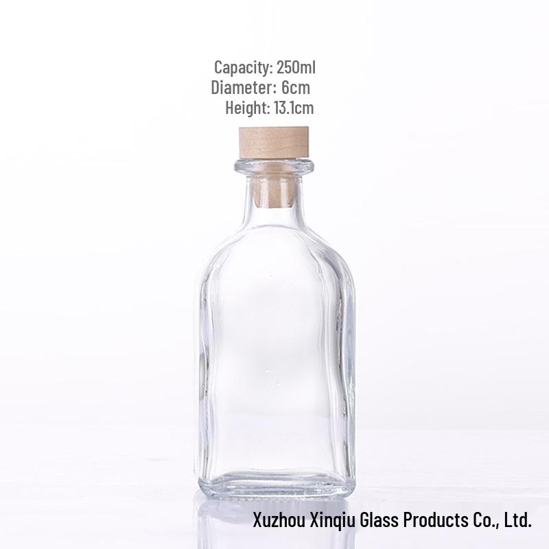 Transparent 300ml Square Glass Wine Bottle for Home Brew, Fruit, Plum, or Enzyme Wines - Sealed and Empty.
Transparent 300ml Square Glass Wine Bottle for Home Brew, Fruit, Plum, or Enzyme Wines - Sealed and Empty.