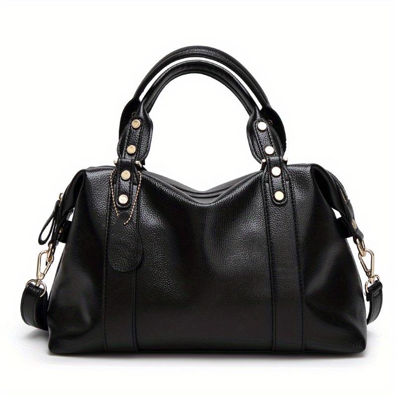 Women Pu Leather Tote Handbag Messenger Document Work Shoulder Casual Crossbody Computer Compartment Travel Bag Christmas Gift чёрный
Women Pu Leather Tote Handbag Messenger Document Work Shoulder Casual Crossbody Computer Compartment Travel Bag Christmas Gift чёрный