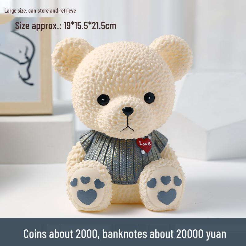 2024 Животное Медведь Копилка для детей 3-10 лет: Учит навыкам сбережения
2024 Животное Медведь Копилка для детей 3-10 лет: Учит навыкам сбережения