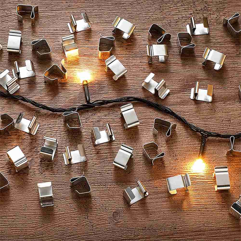150 Outdoor Light Clips& Metal Christmas Light Hooks-Suitable For Holiday Decoration Projects
150 Outdoor Light Clips& Metal Christmas Light Hooks-Suitable For Holiday Decoration Projects