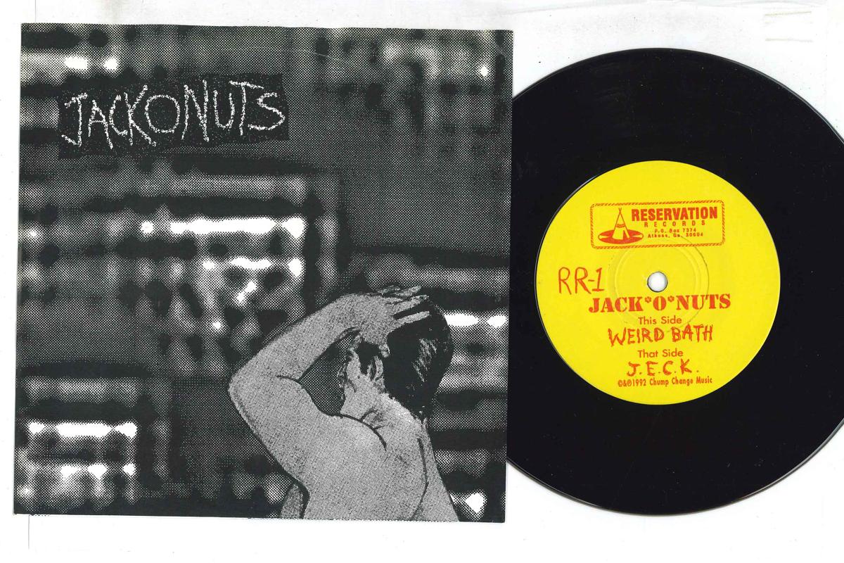 7inch Record JACK O NUTS - Weird Bath / J.e.c.k. RR1 RESERVATION 1992 US Rock Used
7inch Record JACK O NUTS - Weird Bath / J.e.c.k. RR1 RESERVATION 1992 US Rock Used