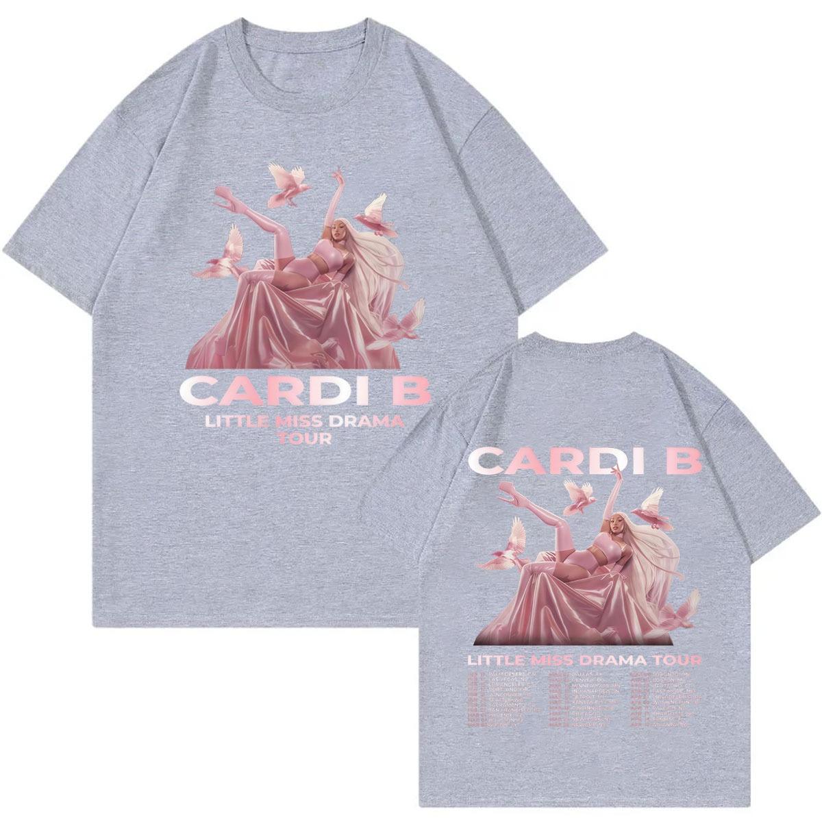 Cardi B Little Miss Drama Tour 2026 New Graphic T Shirts Fashion Aesthetic Tshirt Unisexs Clothing Women Casual Summer Tshirt 4XL
Cardi B Little Miss Drama Tour 2026 New Graphic T Shirts Fashion Aesthetic Tshirt Unisexs Clothing Women Casual Summer Tshirt 4XL