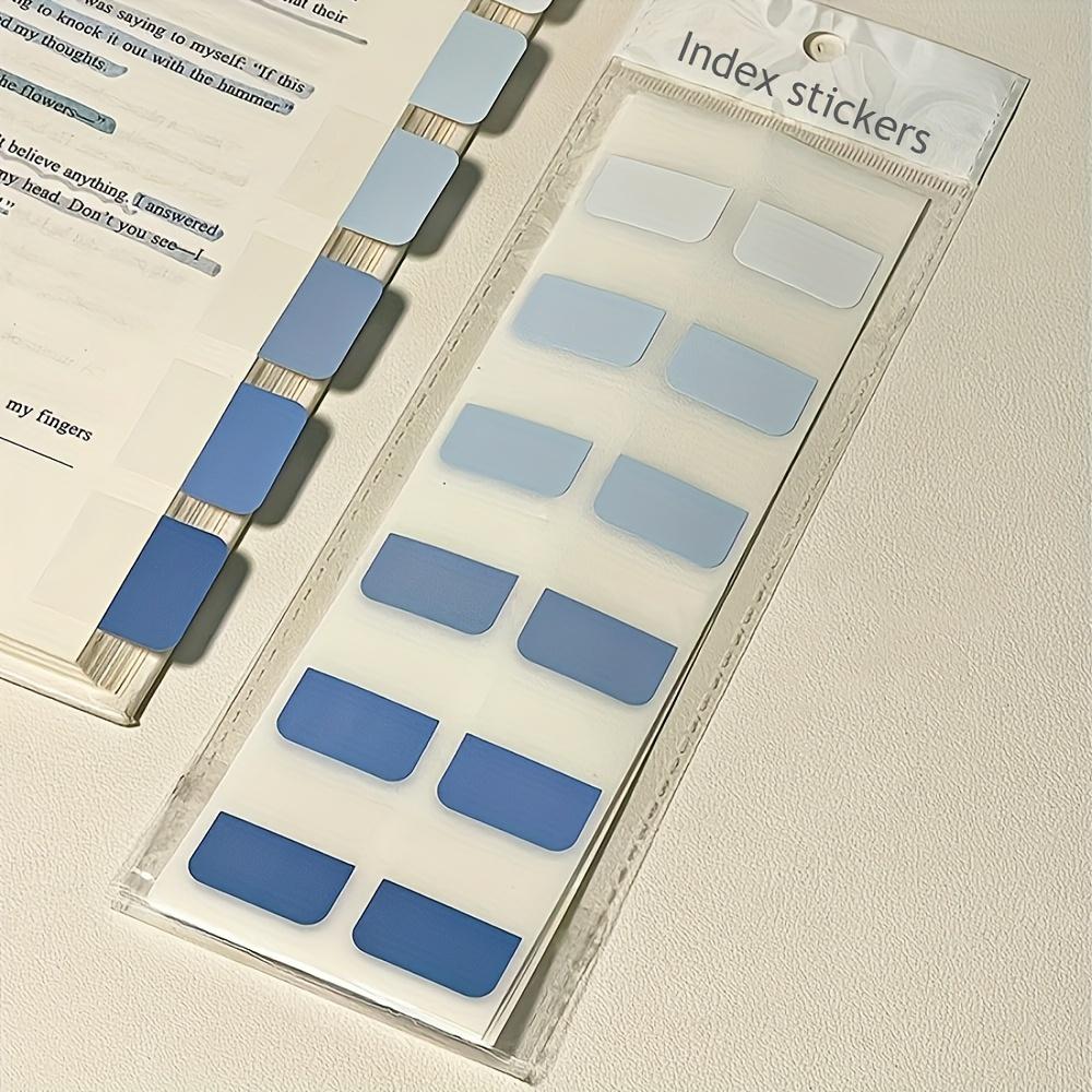 120pcs of Gradient Writable Index Tabs, Versatile Colored Sticky Notes for Organizing Files And Documents, 9.05 X 2.95 Inches синий
120pcs of Gradient Writable Index Tabs, Versatile Colored Sticky Notes for Organizing Files And Documents, 9.05 X 2.95 Inches синий