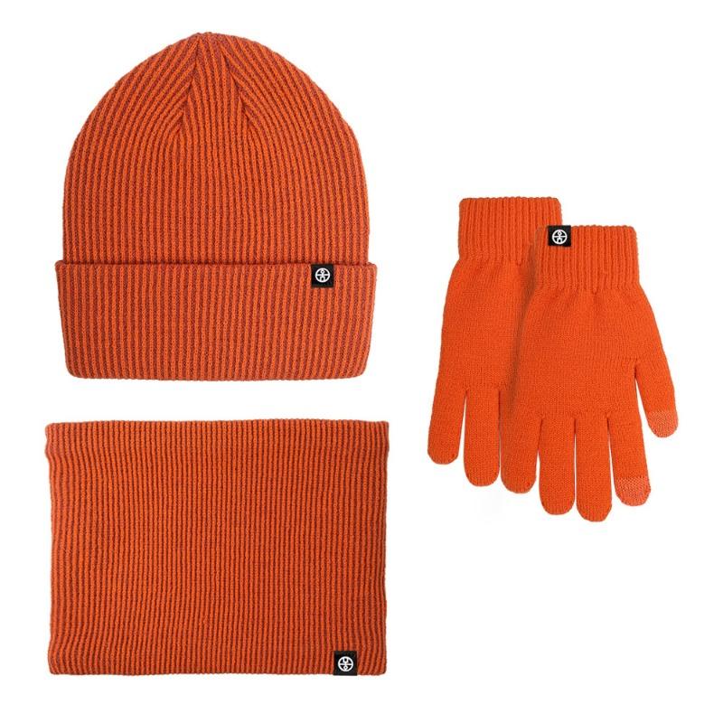 Winter warm knitted hat set, cold-proof and velvet outdoor knitted hat, scarf and gloves three-piece set
Winter warm knitted hat set, cold-proof and velvet outdoor knitted hat, scarf and gloves three-piece set