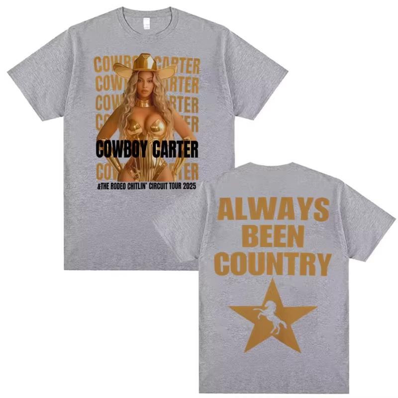 Cowboy Carter Beyonce Always Been Country Tshirt Unisex Women Retro 90s Hip Hop Street T Shirts Casual Cozy Oversized T Shirt Tops 4XL
Cowboy Carter Beyonce Always Been Country Tshirt Unisex Women Retro 90s Hip Hop Street T Shirts Casual Cozy Oversized T Shirt Tops 4XL