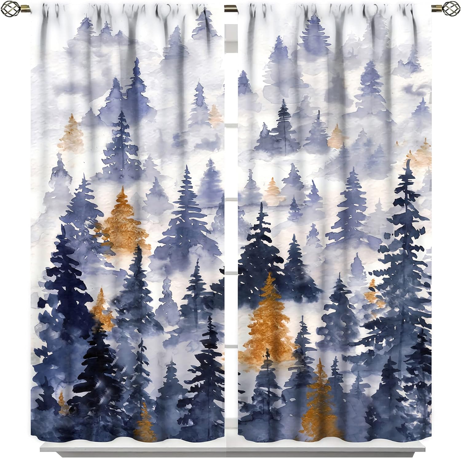 Занавеска Country Forest Wild Animal Bear Deer Fox Wolf Занавеска Country Printed Semi-blackout Занавеска для спальни, гостиной, 2 панели 100W130H(CM)40x51in&Grommet Top
Занавеска Country Forest Wild Animal Bear Deer Fox Wolf Занавеска Country Printed Semi-blackout Занавеска для спальни, гостиной, 2 панели 100W130H(CM)40x51in&Grommet Top