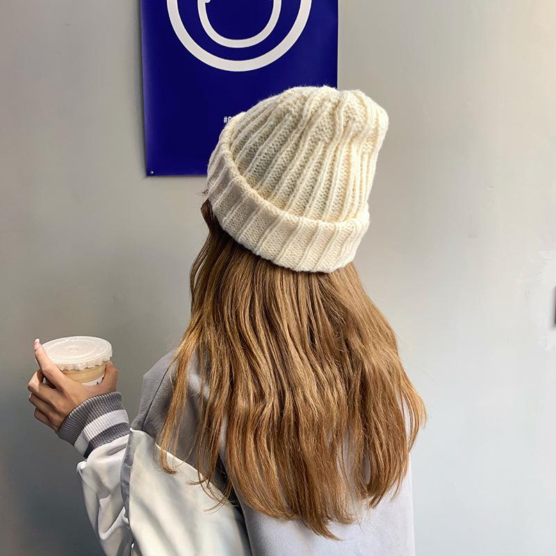 Hat women s big head circumference shows small face labeling wool hat autumn and winter versatile ear protection knitted hat thickened warm cold hat M(56-58cm) темно-коричневого кольору
Hat women s big head circumference shows small face labeling wool hat autumn and winter versatile ear protection knitted hat thickened warm cold hat M(56-58cm) темно-коричневого кольору