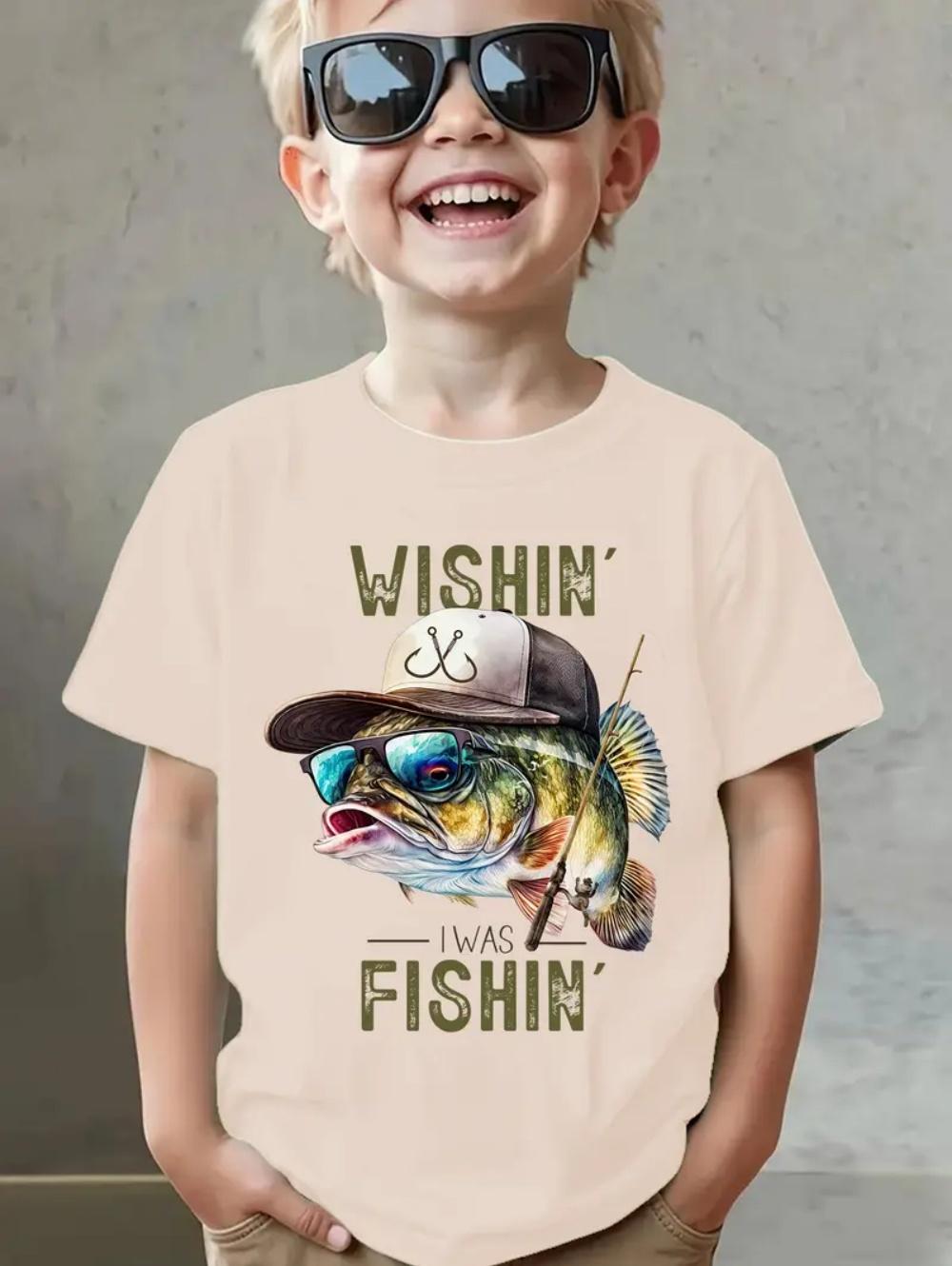 Fish Graphic T-Shirts for Children Short Sleeve Tee Fish Club Solid Casual T-Shirt Top Outdoor Fishing Clothing Children T-Shirt 170
Fish Graphic T-Shirts for Children Short Sleeve Tee Fish Club Solid Casual T-Shirt Top Outdoor Fishing Clothing Children T-Shirt 170