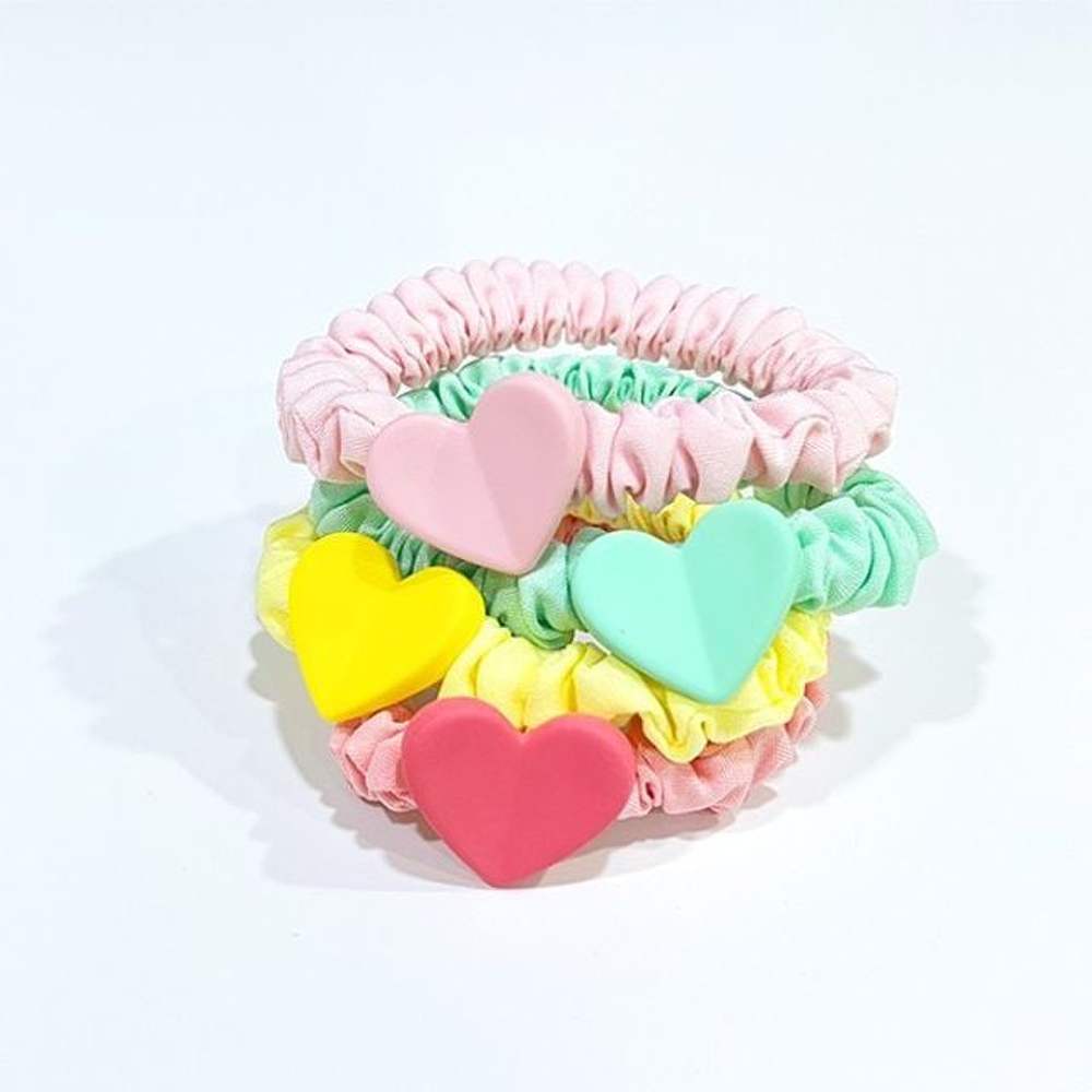 Cube Toy Basic Cute Hair Band Heart Modern Elastic (Heart Hair Band (4 Pieces))
Cube Toy Basic Cute Hair Band Heart Modern Elastic (Heart Hair Band (4 Pieces))